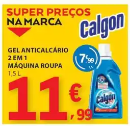 E.Leclerc Calgon Gel Anticalcário 2 em 1 promoção