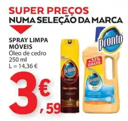 E.Leclerc Spray Limpa Móveis promoção