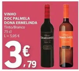 E.Leclerc VINHO DOC PALMELA DONA ERMELINDA promoção