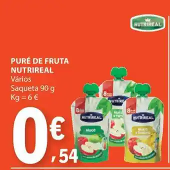 E.Leclerc PURÉ DE FRUTA NUTRIREAL promoção