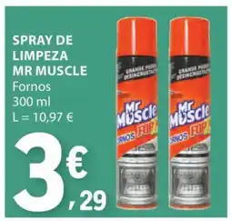E.Leclerc SPRAY DE LIMPEZA MR MUSCLE promoção