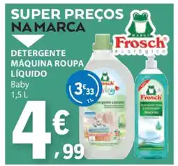 E.Leclerc Detergente Máquina Roupa Líquido Baby promoção