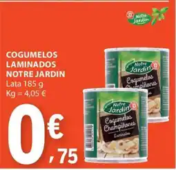 E.Leclerc Cogumelos Laminados Notre Jardin promoção