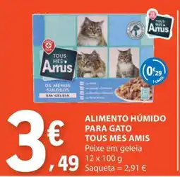E.Leclerc Alimento Húmido para Gato Tous Mes Amis promoção