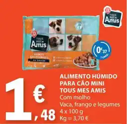 E.Leclerc Alimento Húmido para Cão Mini Tous Mes Amis promoção