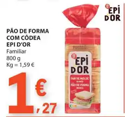E.Leclerc Pão de Forma com Côdea Epi D'Or promoção