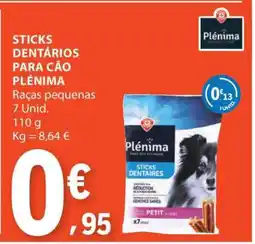 E.Leclerc Sticks Dentários para Cão Plénima promoção