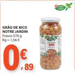 E.Leclerc Grão de Bico Notre Jardin promoção