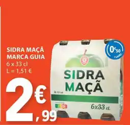 E.Leclerc SIDRA MAÇÃ MARCA GUIA promoção
