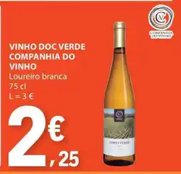 E.Leclerc VINHO DOC VERDE COMPANHIA DO VINHO promoção
