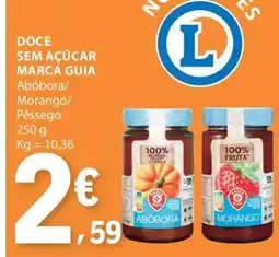 E.Leclerc Doce Sem Açúcar Marca Guia promoção