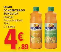 E.Leclerc SUMO CONCENTRADO SUNQUICK promoção