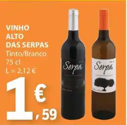 E.Leclerc VINHO ALTO DAS SERPAS promoção