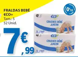 E.Leclerc FRALDAS BEBE promoção