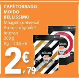 E.Leclerc CAFÉ TORRADO MOÍDO BELLISSIMO promoção