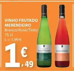 E.Leclerc VINHO FRUTADO MERENDEIRO promoção