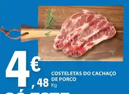 E.Leclerc Costeletas do Cachaço de Porco promoção