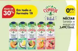 Pingo Doce Compal Vital Néctar promoção