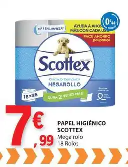 E.Leclerc PAPEL HIGIÉNICO SCOTTEX promoção