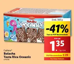 Lidl Bolacha Tosta Rica Oceanix promoção