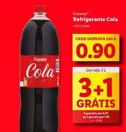 Lidl Freeway Refrigerante Cola promoção