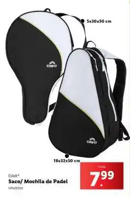 Lidl Crivit Saco/Mochila de Padel promoção