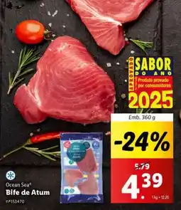 Lidl Bife de Atum promoção