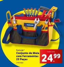 Lidl Conjunto de Mala com Ferramentas 23 Peças promoção