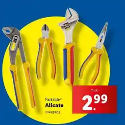 Lidl Parkside Alicate promoção