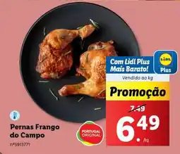 Lidl Pernas Frango do Campo promoção