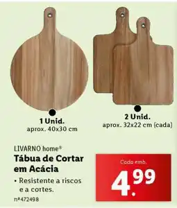 Lidl Tábua de Cortar em Acácia promoção