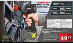 Lidl Aparafusadora de Impacto ½ 20 V sem Bateria promoção