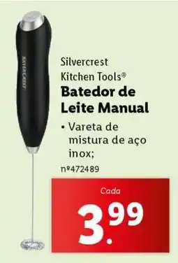 Lidl Silvercrest Kitchen Tools Batedor de Leite Manual promoção