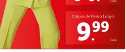 Lidl Calças de Perna Larga promoção