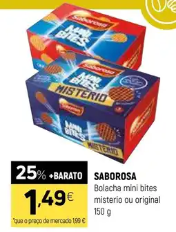 Coviran SABOROSA Bolacha mini bites misterio ou original promoção