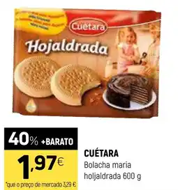 Coviran CUÉTARA Bolacha maria holjaldrada promoção