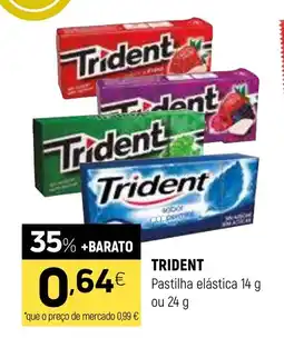 TRIDENT Pastilha elástica