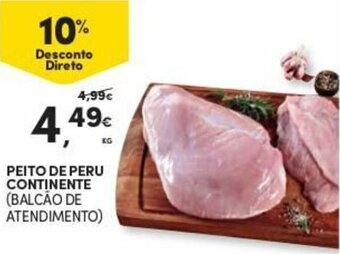 Continente Peito de Peru Continente promoção