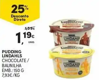 Continente Pudding Lindahls 150g promoção