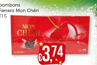 Bolama Bombons Ferrero Mon Chéri T15 promoção