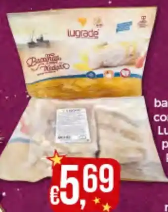 Bolama Bacalhau Congelado Lugrade Posta Tradicional PLE 800g promoção