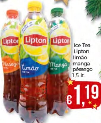 Ice Tea Lipton Limão Manga Pêssego 1,5lt