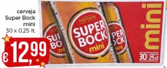 Cerveja Super Bock Mini 30 x 0,25lt