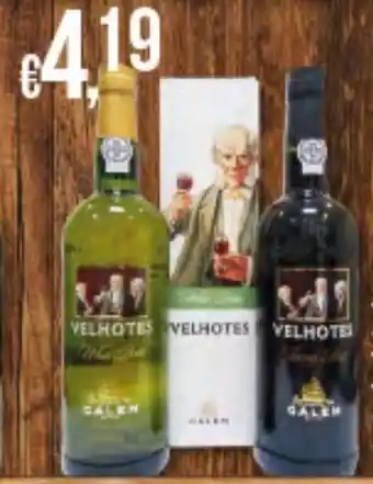 V. Porto Calém Velhotes White/Tawny 0,75lt c/Caixa