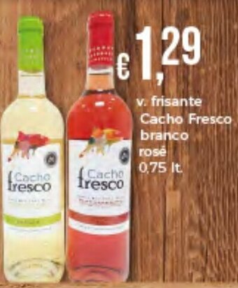 V. Frisante Cacho Fresco Branco Rosé 0,75lt