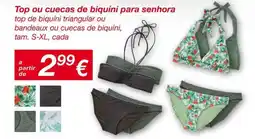 kik Top ou cuecas de biquíni para senhora promoção