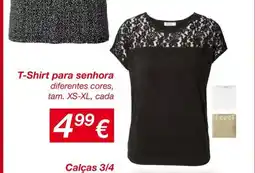 kik T-Shirt para senhora promoção