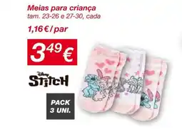 kik Meias para criança promoção