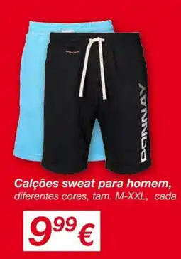 kik Calções sweat para homem, promoção