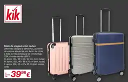 kik Mala de viagem com rodas promoção